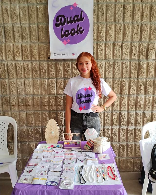 Dual look en feria
