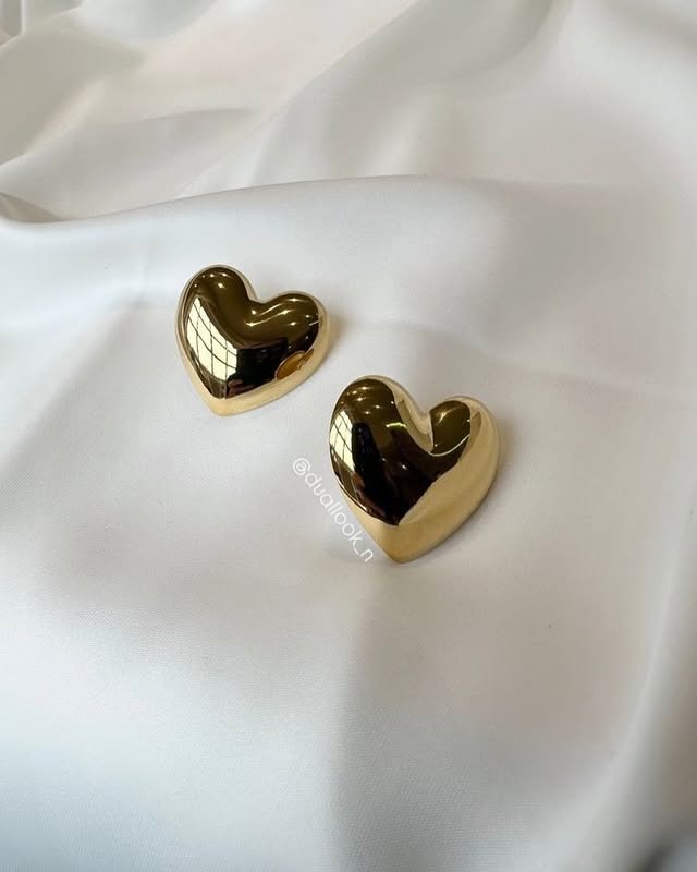 Aretes corazón