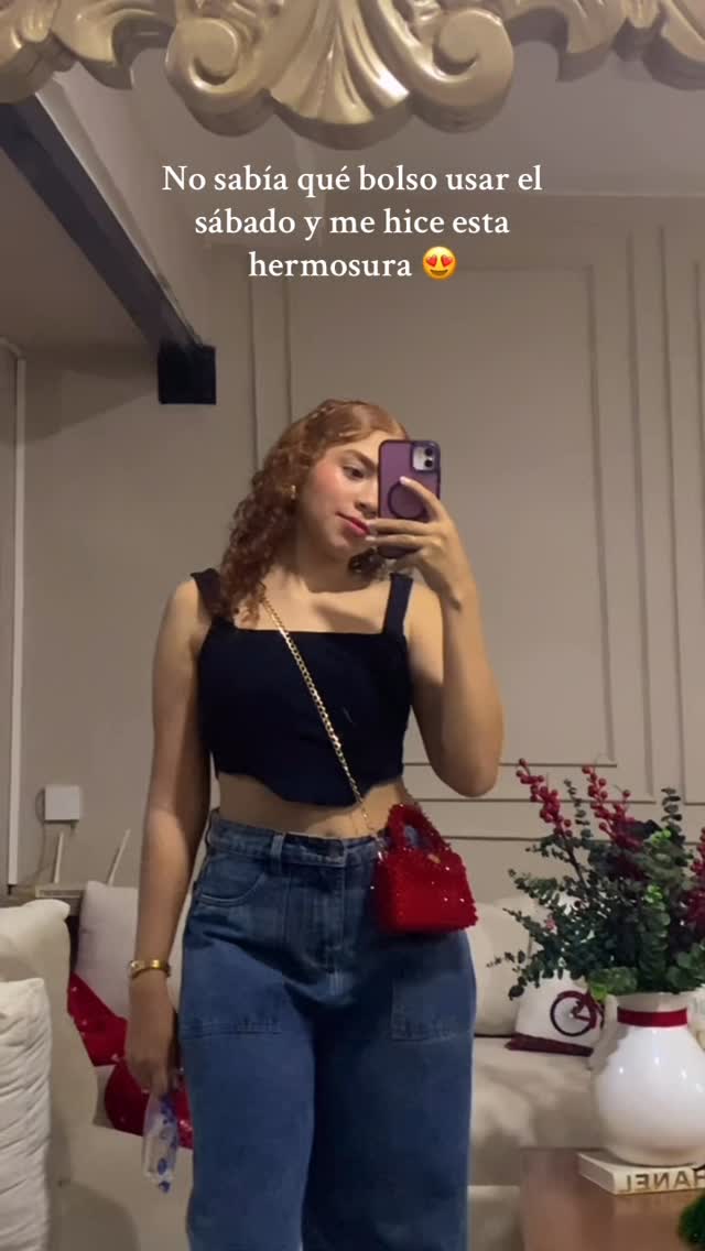 Bolso rojo
